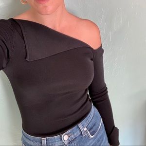 Bailey 44 long sleeve black top